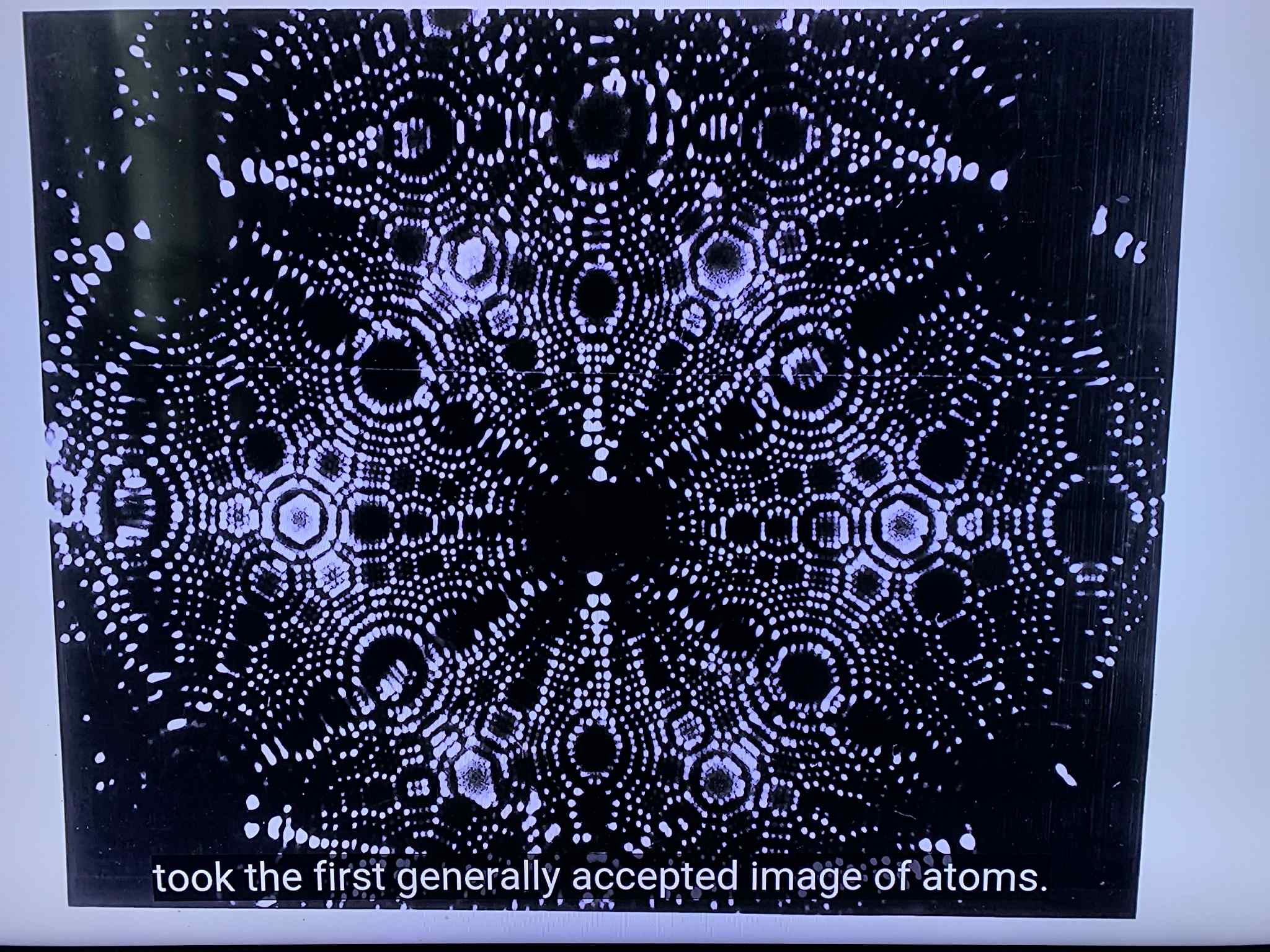 Blurry pre-correction halos (fractality in motion)