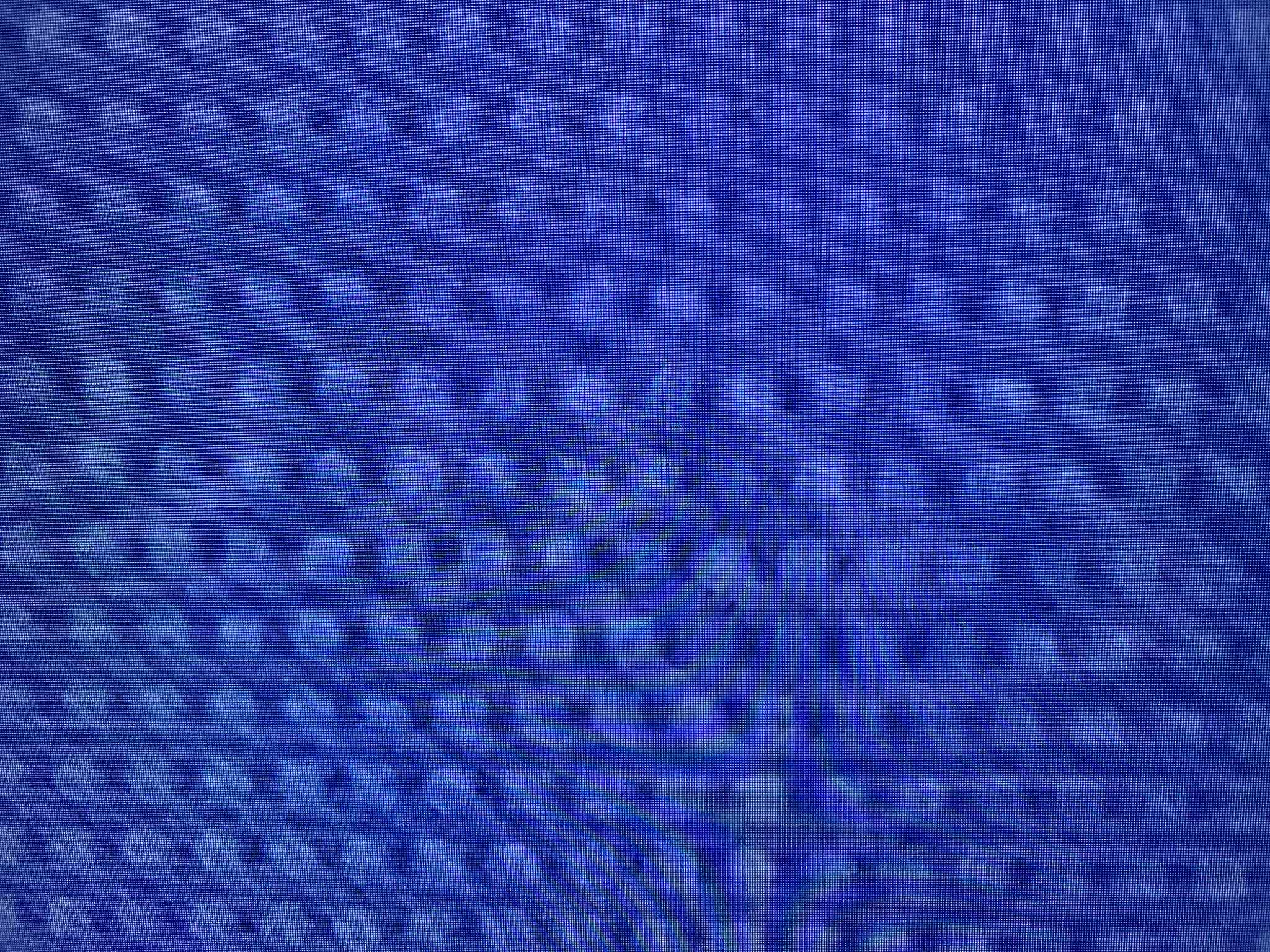 Zoom-in showing atoms appearing round, square, and hexagonal