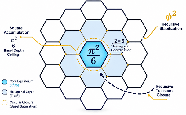 Pattern Field Theory π-hex logo